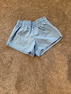 DSG Light Blue Girls Athletic Shorts